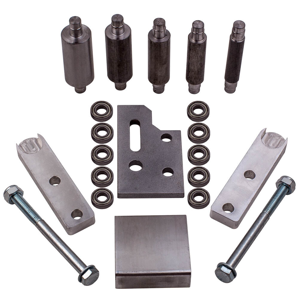 Small Wheel Holder & wheels Kit for 2×72″ Belt Grinder Fits 2″ Wide Belts 1/2″