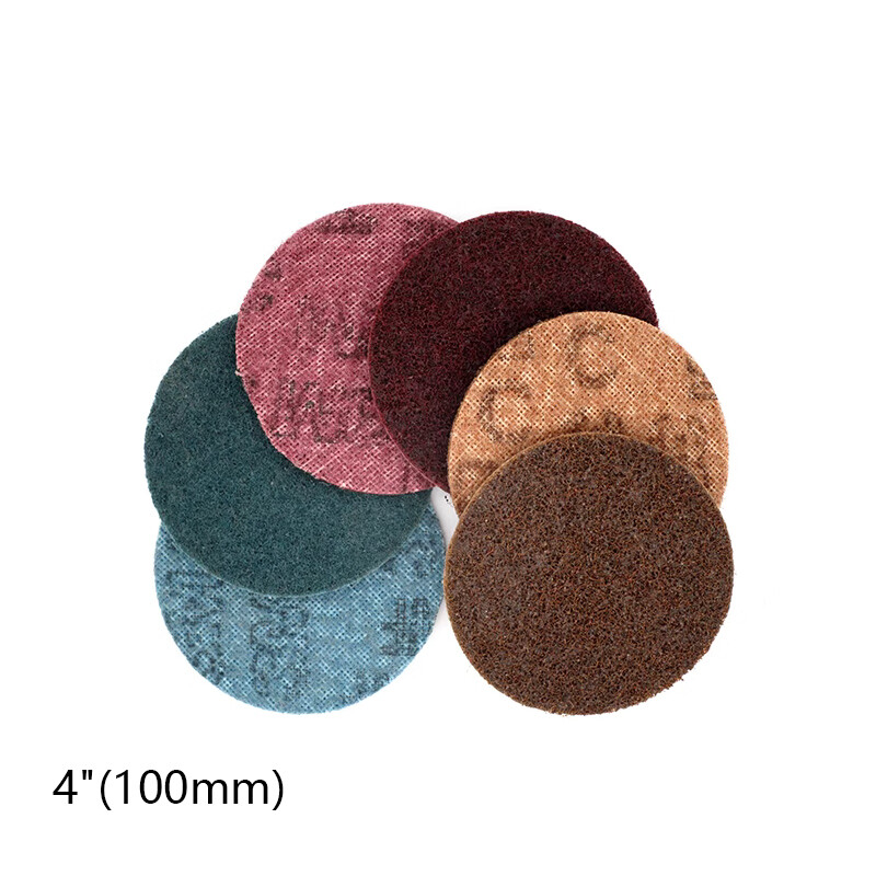 2″/3″/4″/5″ Nylon Sanding Disc Roll Lock Pad Hook Loop Pads 150 /240 /400 Grit