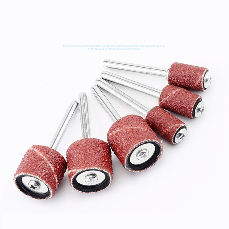 Sanding Band Drum Sleeve 80-600 Grit 8mm 15mm Mandrel For Dremel Rotary Tool