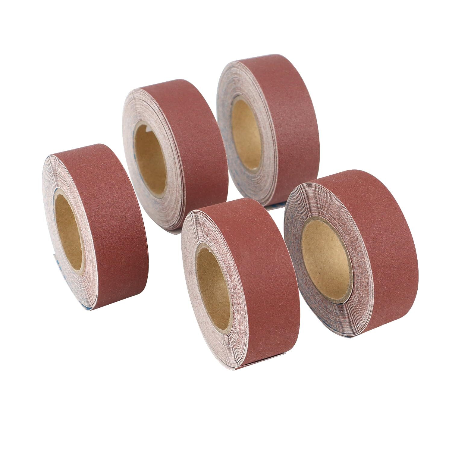 1Roll 2″x50 YD Aluminum Oxide Emery Roll 320 Grit Cloth Backing for Wood Sanding