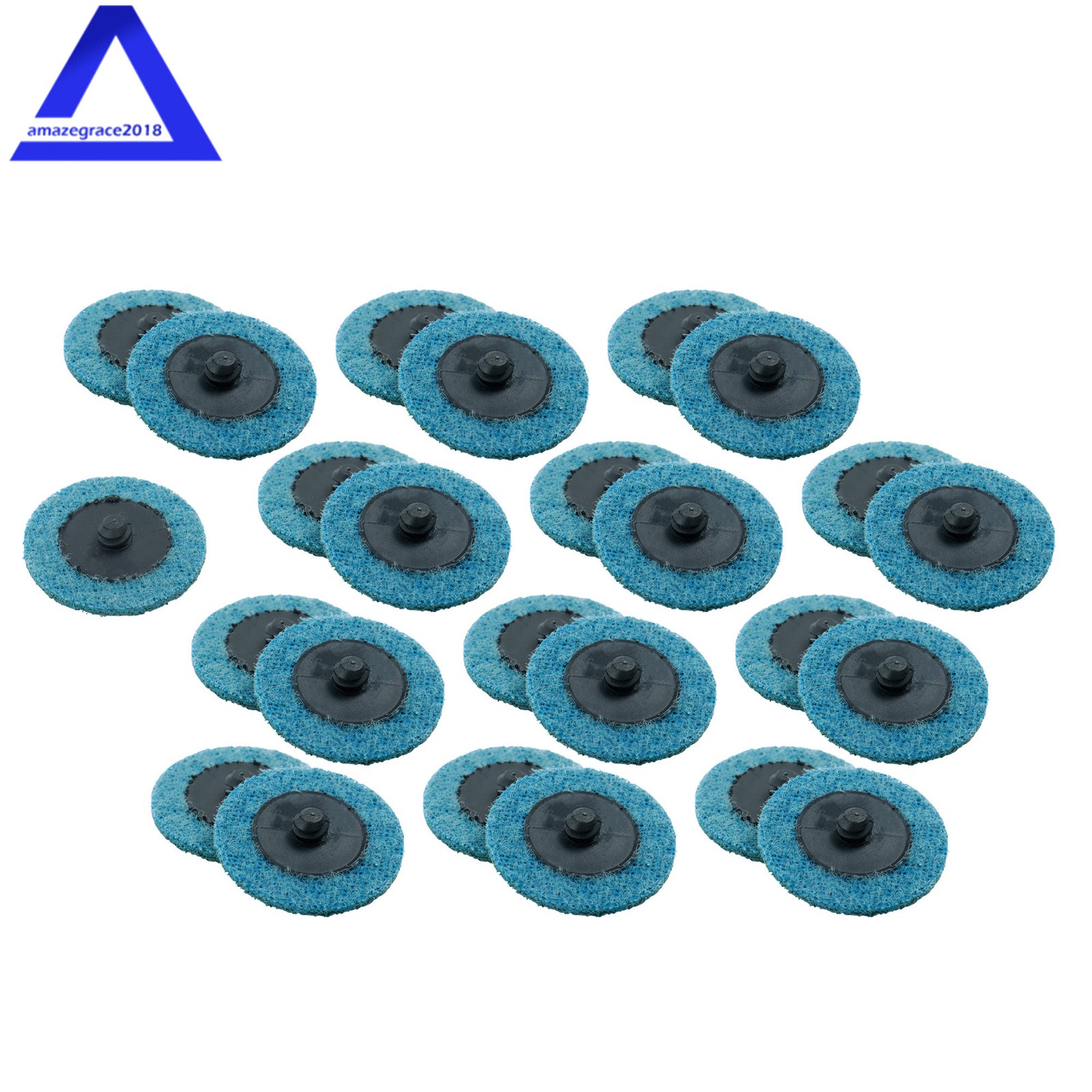 25PCS 2 inch Fine Surface Conditioning Twist lock Die Grinder Sanding Discs Pads