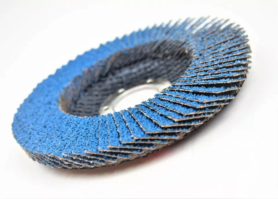10 Pack 4.5” x 7/8″ Jumbo 40 Grit Zirconia Flap Disc Grinding Wheels Conical T29