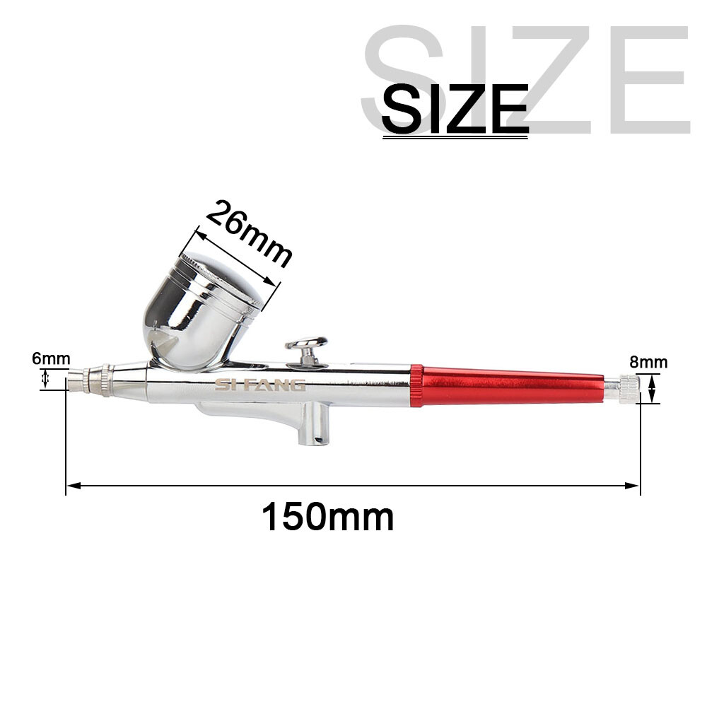 Portable Mini Airbrush Spray Gun 0.4mm Set F Nail Art Tattoo DIY Cake Paint Tool