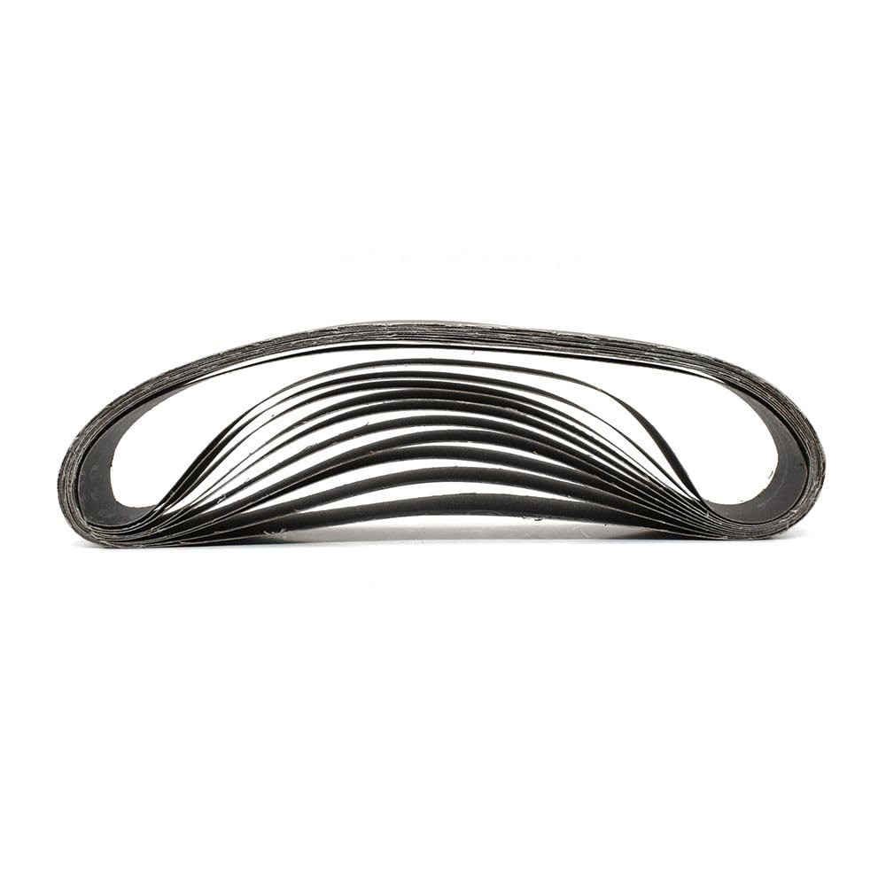 Hardin HPG240-10 1-1/2″ x 30″ Aluminum Oxide Sanding Belt, 240 Grit, 10 Pack