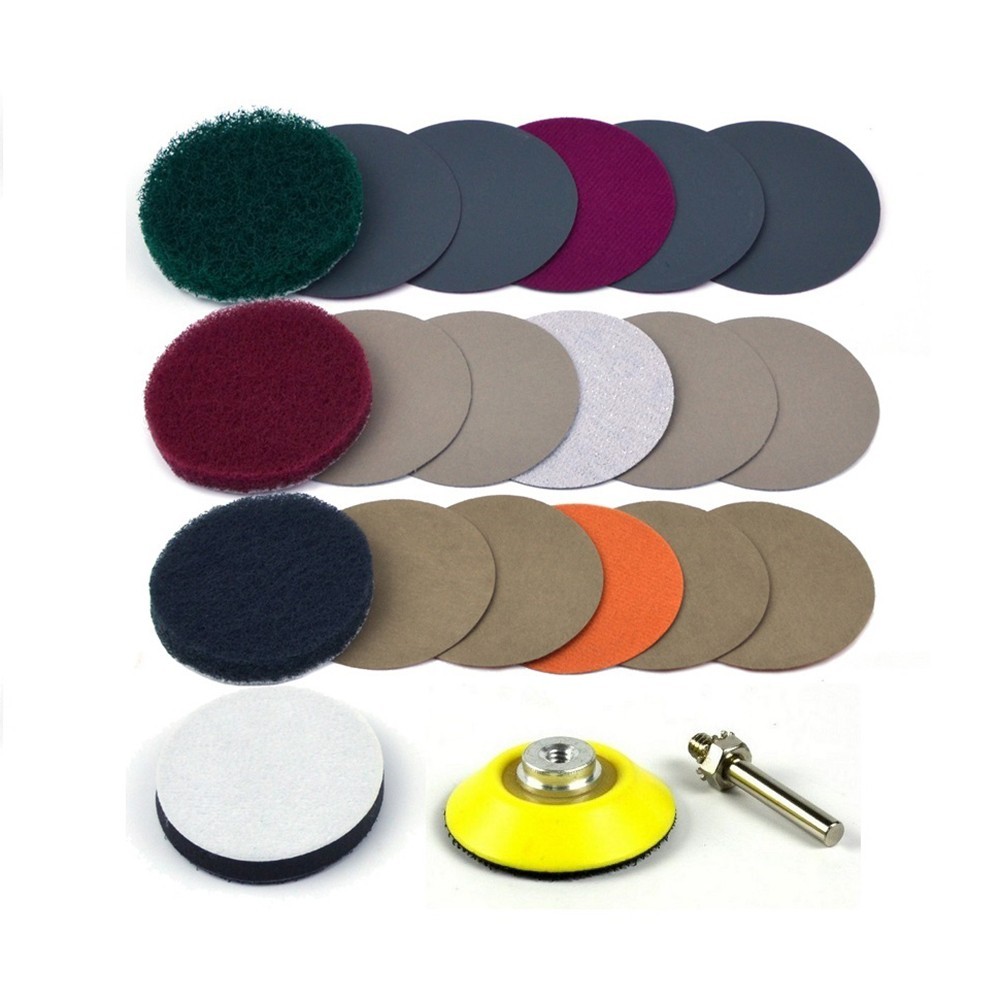 Improves visibility Polishing Restoration Headlight Scouring Pad Electric Drill