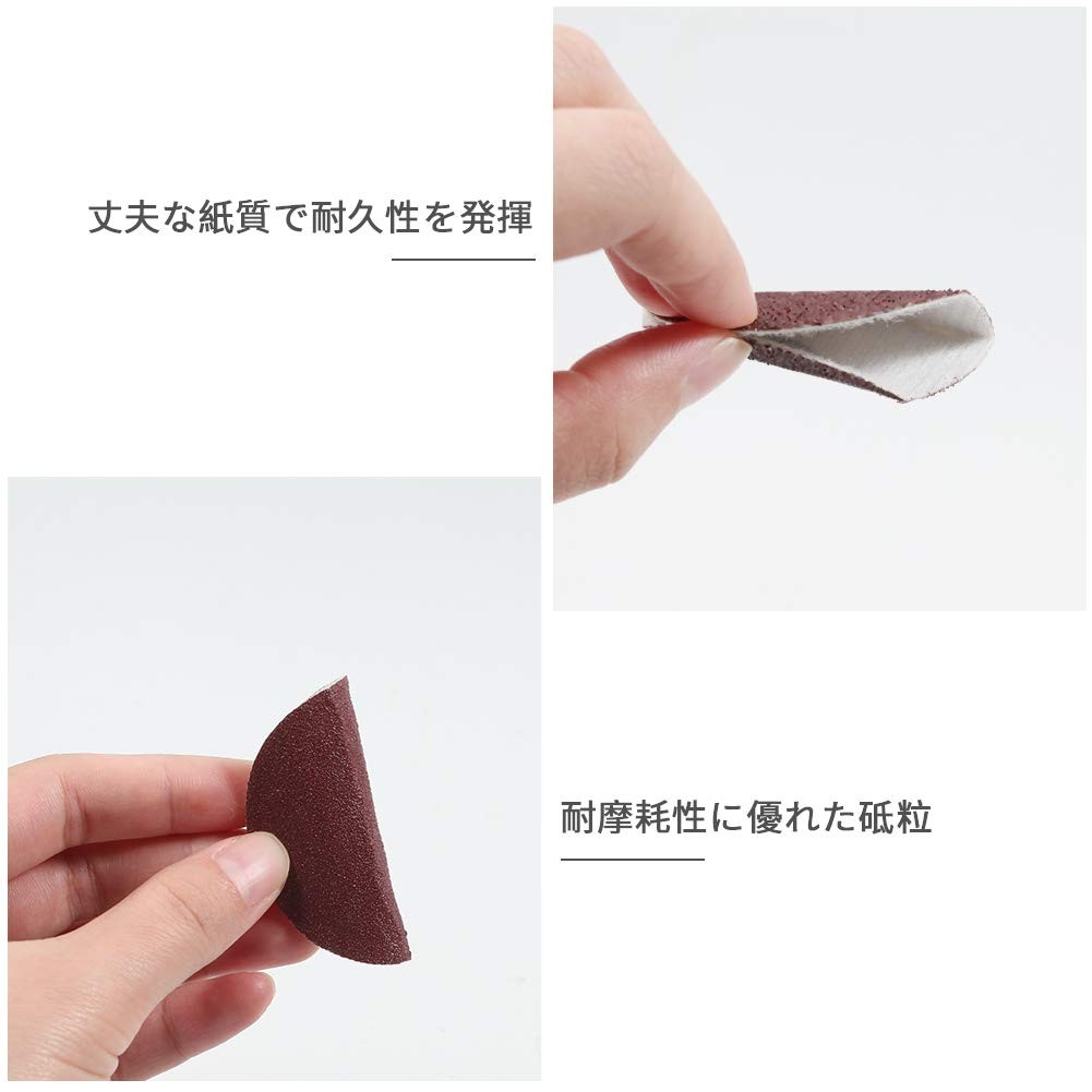 100pcs Sanding Discs 2 inch Sandpaper 80 Grit Hook Loop Sanding Discs Sanders