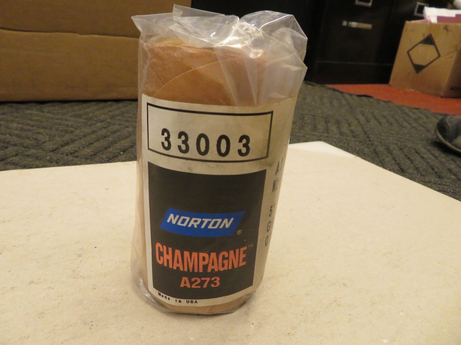 NEW Norton 33003 Disc Roll A293 No-Fil Adalox, 5″ PSA, 280-A Grit