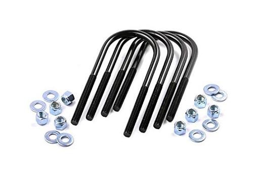 5/8″ Round Suspension U-Bolts | 5/8 x 3.625 x 15.5-7638 Black