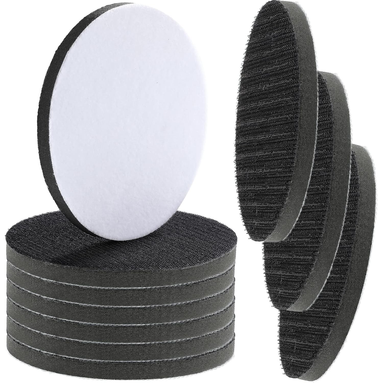 1 Pack 6 In Interface Pad Hook Loop Soft Foams Buffering Pad Buffer Backing Pad
