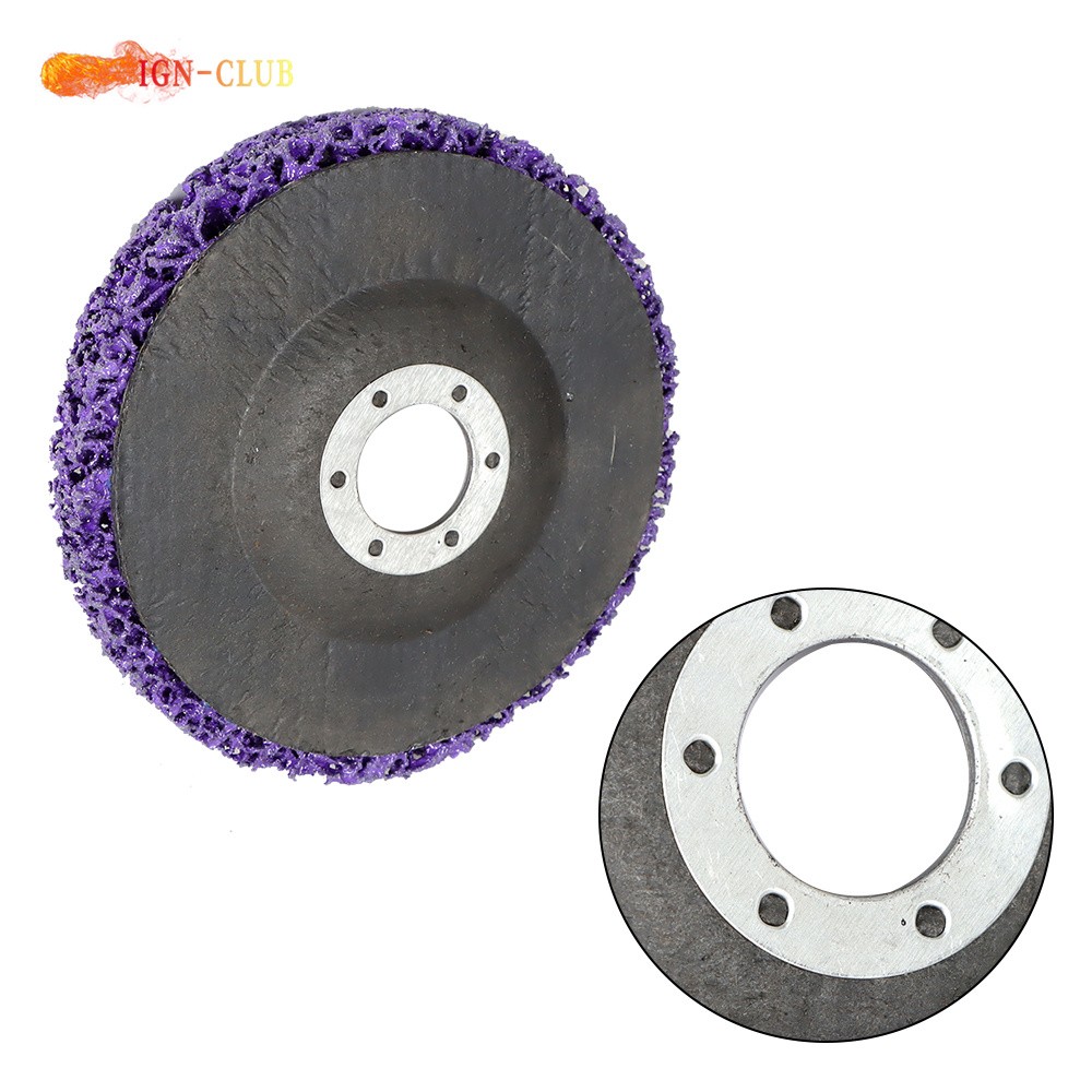10PCS 4-1/2″ x 7/8″ Strip Discs Stripping Wheel For Angle Grinders Paint Removal