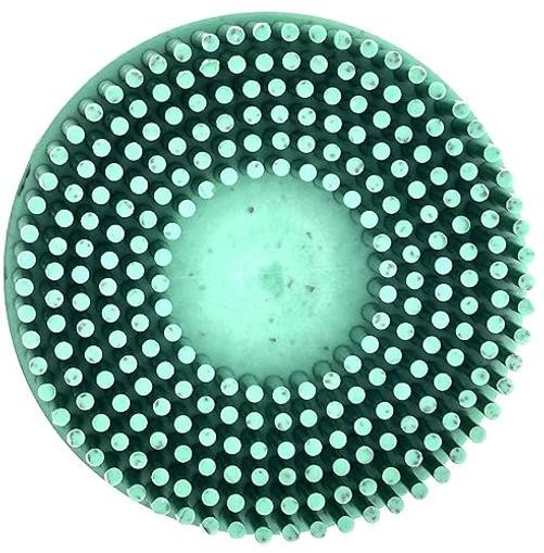 5 Pack 2″ 50 Grit Green R-Type Bristle Disc – Ceramic 5.0 2″ 50 Grit