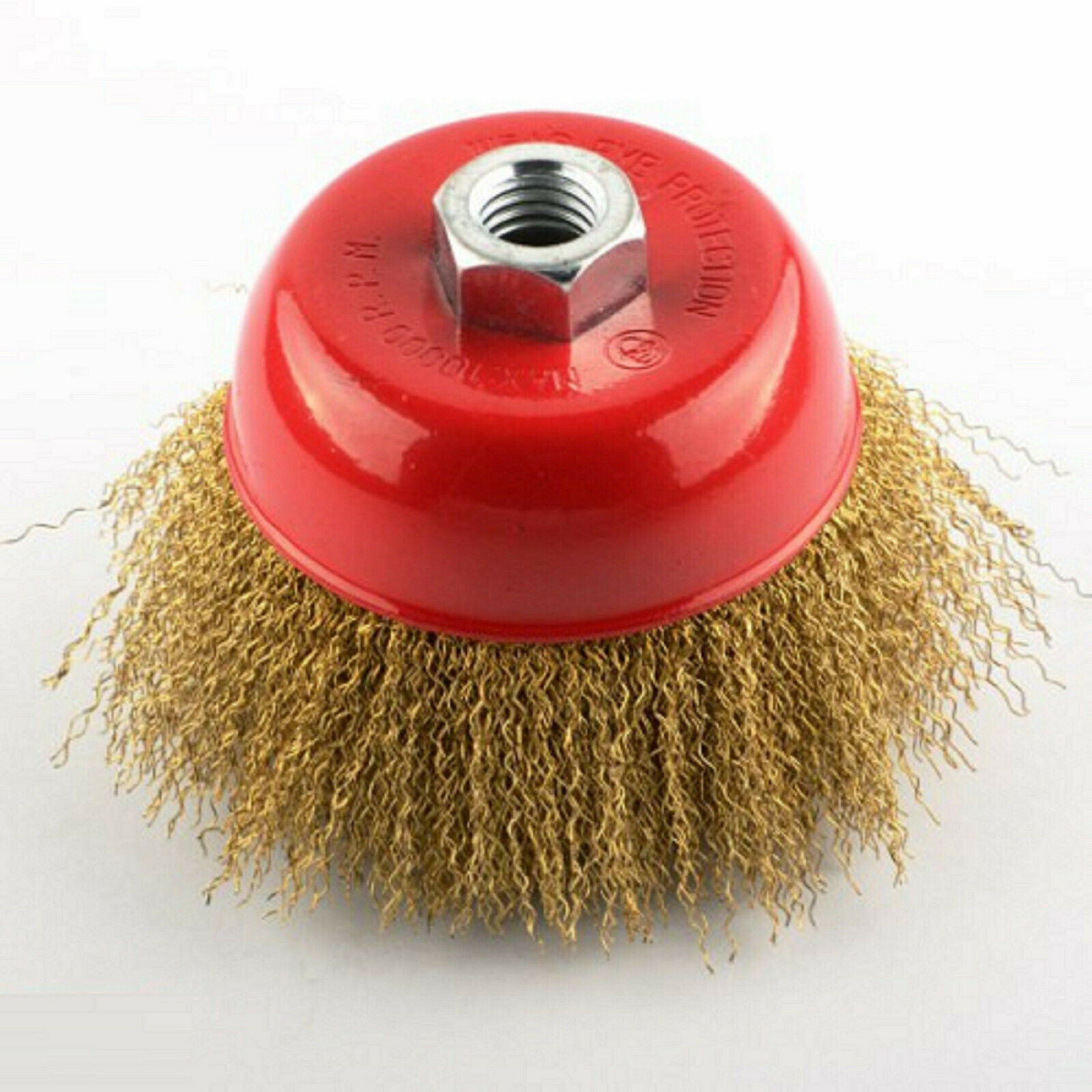 2-Pack. 3” Fine Wire Cup Brush Wheel 5/8″ Arbor FITS 4-1/2″ Angle Grinder