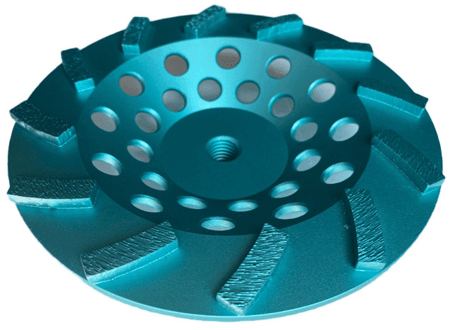 5-Pack 7 Inch Diamond Cup Wheel Grinding Concrete,Masonry, 12 Segment 5/8″-11