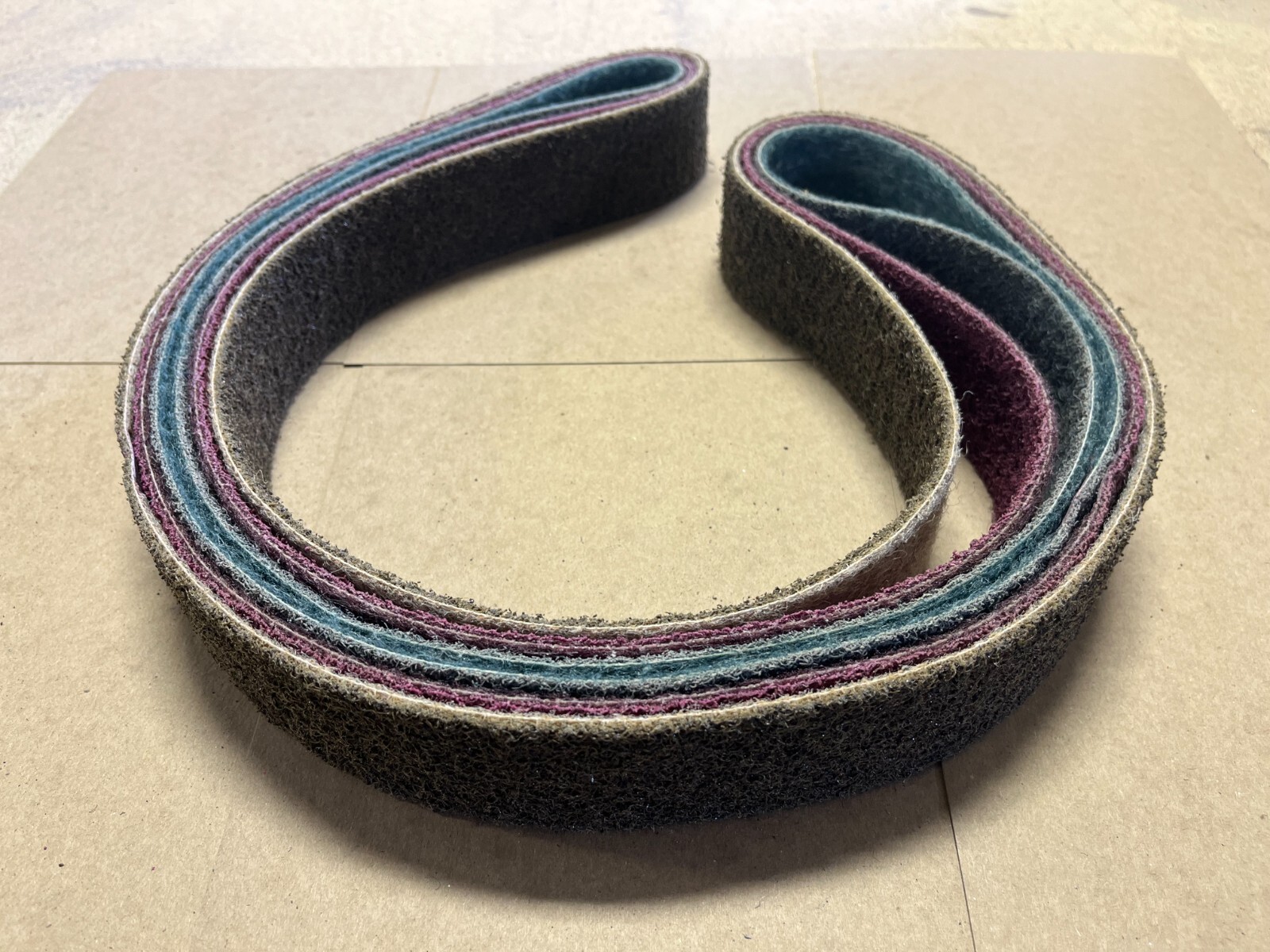 2 X 72 Inch Non Woven Surface Conditioning Sanding Belts-Coarse, Medium, Fine