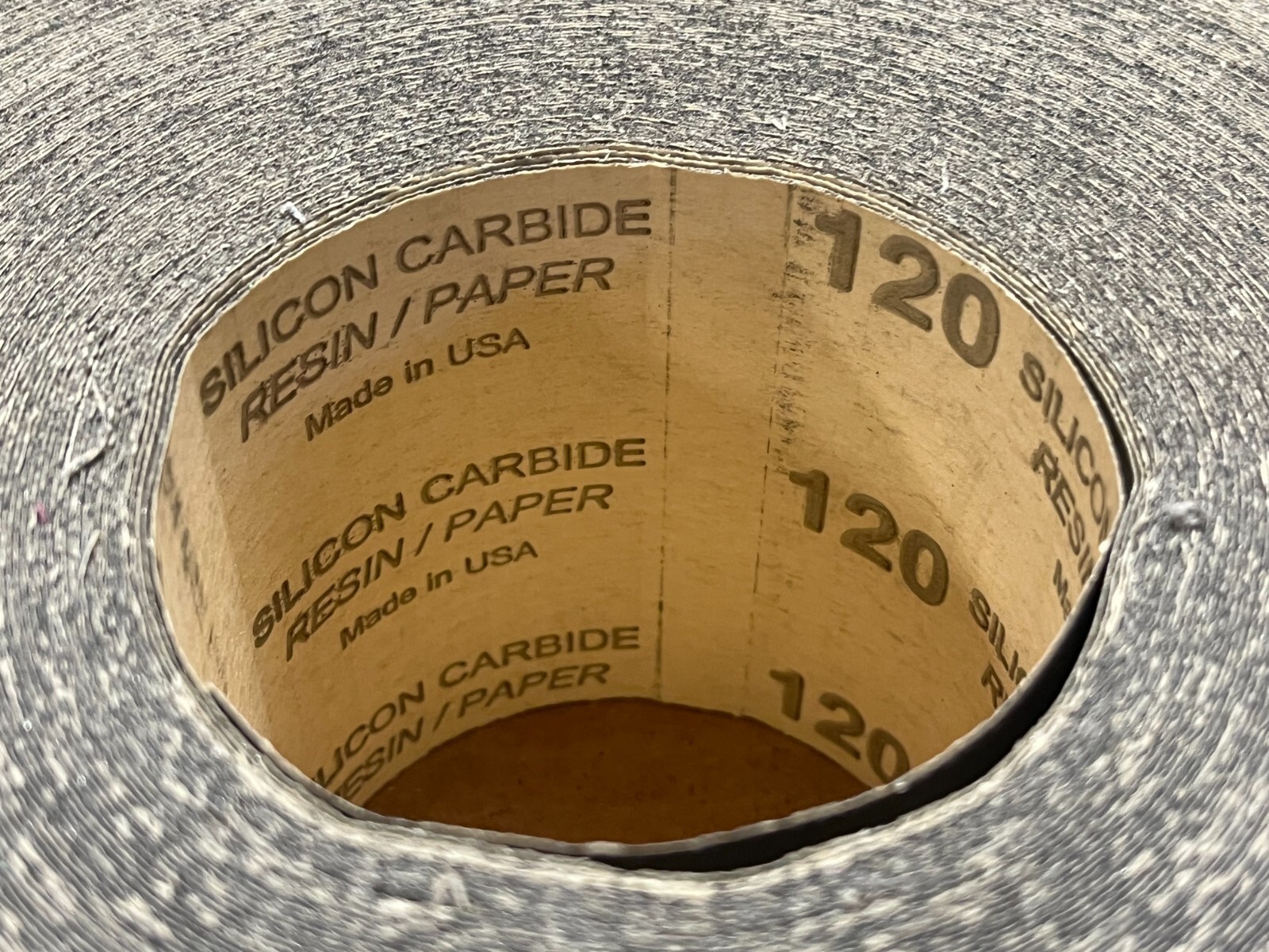 Premium Sancap silicon carbide Drywall Sanding Roll 3-5/16″ x 50Yard 120 grit!