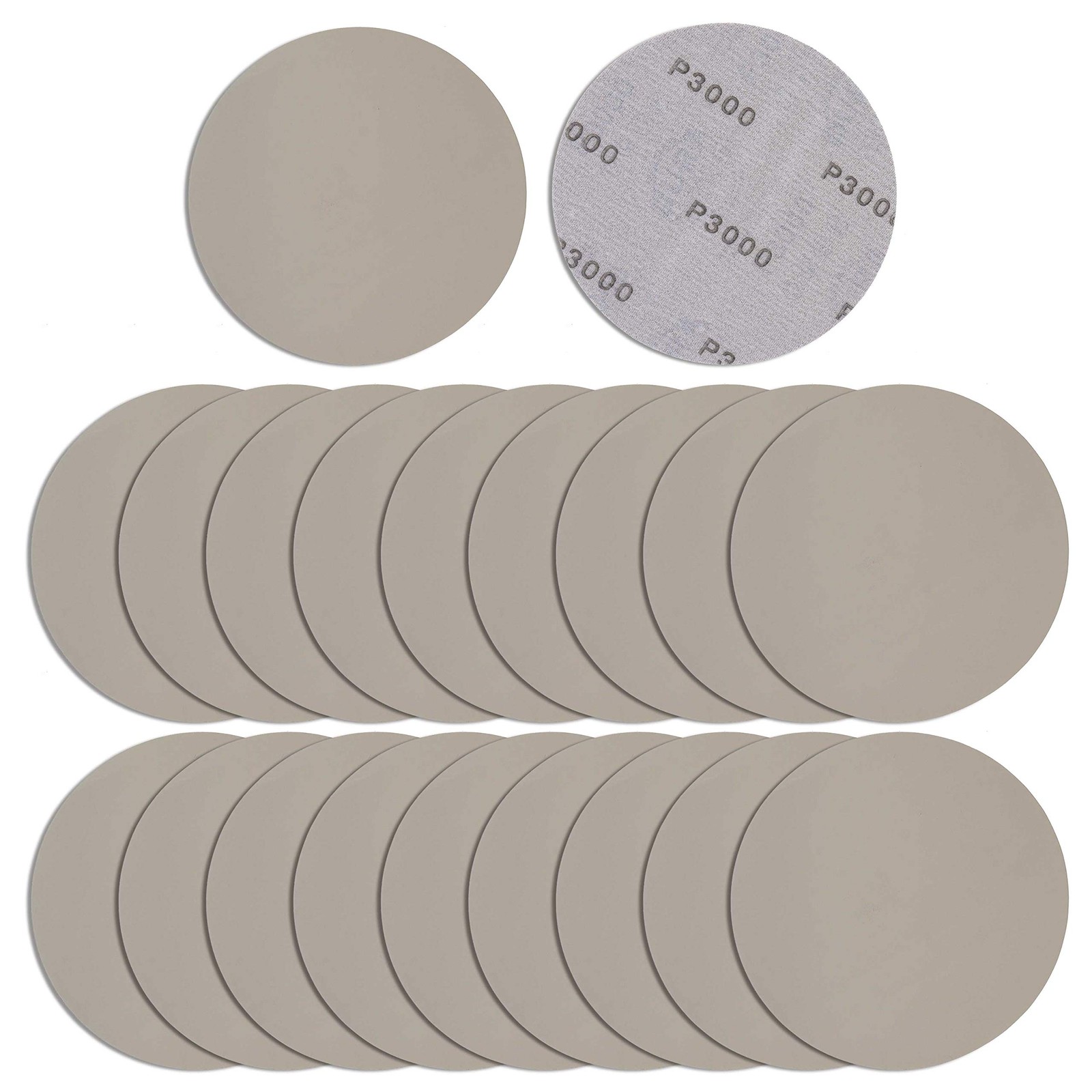 Premium 6″ Wet or Dry Sanding Discs 3000 Grit, Box of 20 HighPerformance Sa…