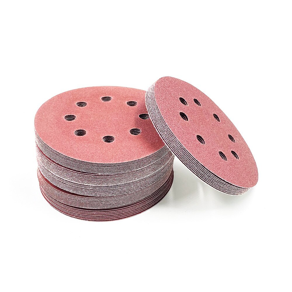 5 inch Sanding Discs 40-2000 Grit for Sander 8-Holes Hook Loop Sandpaper