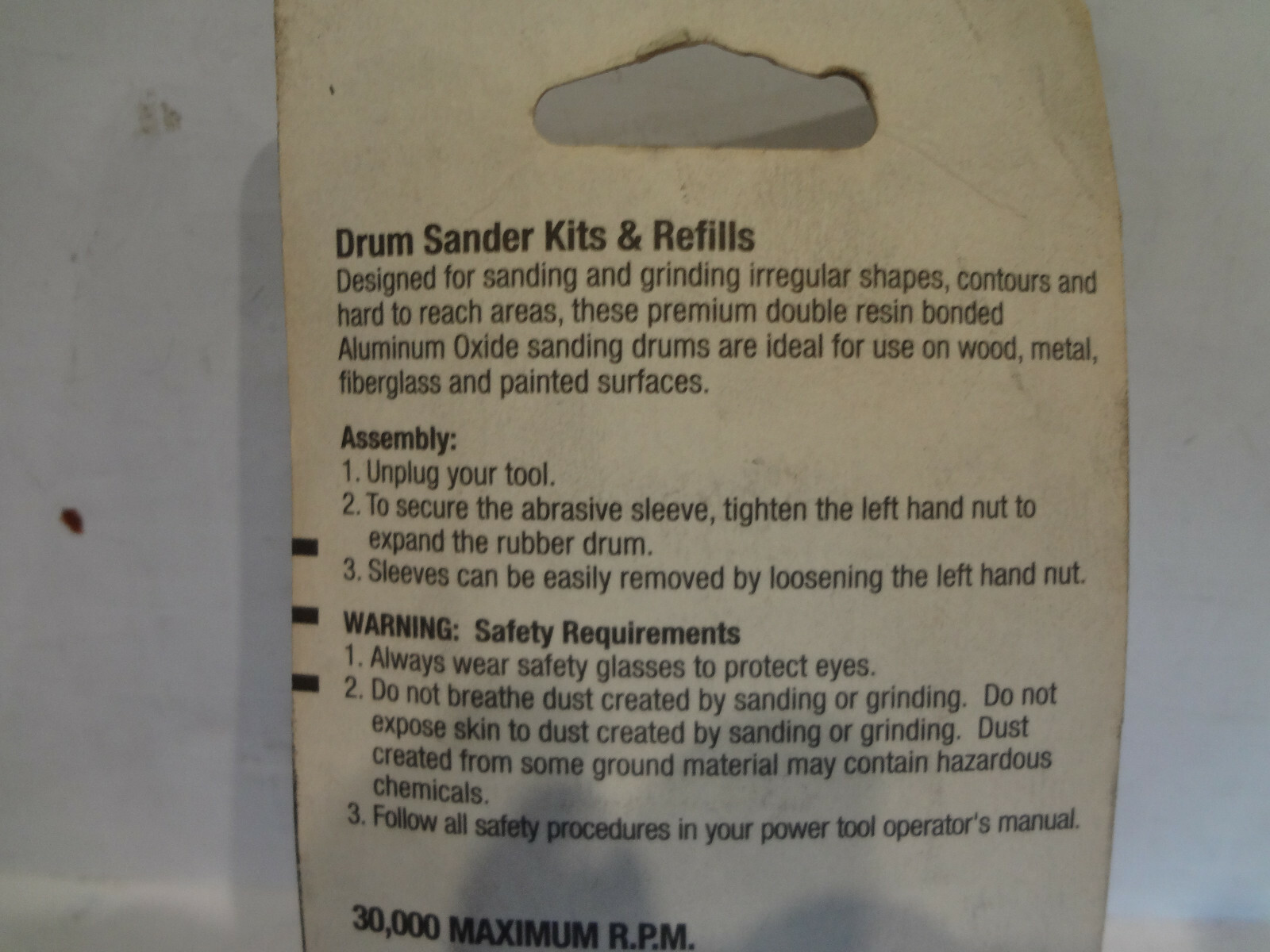 GatorGrit 1″ Drum Sander Refills 120 Fine #6081 (3 sleeves)