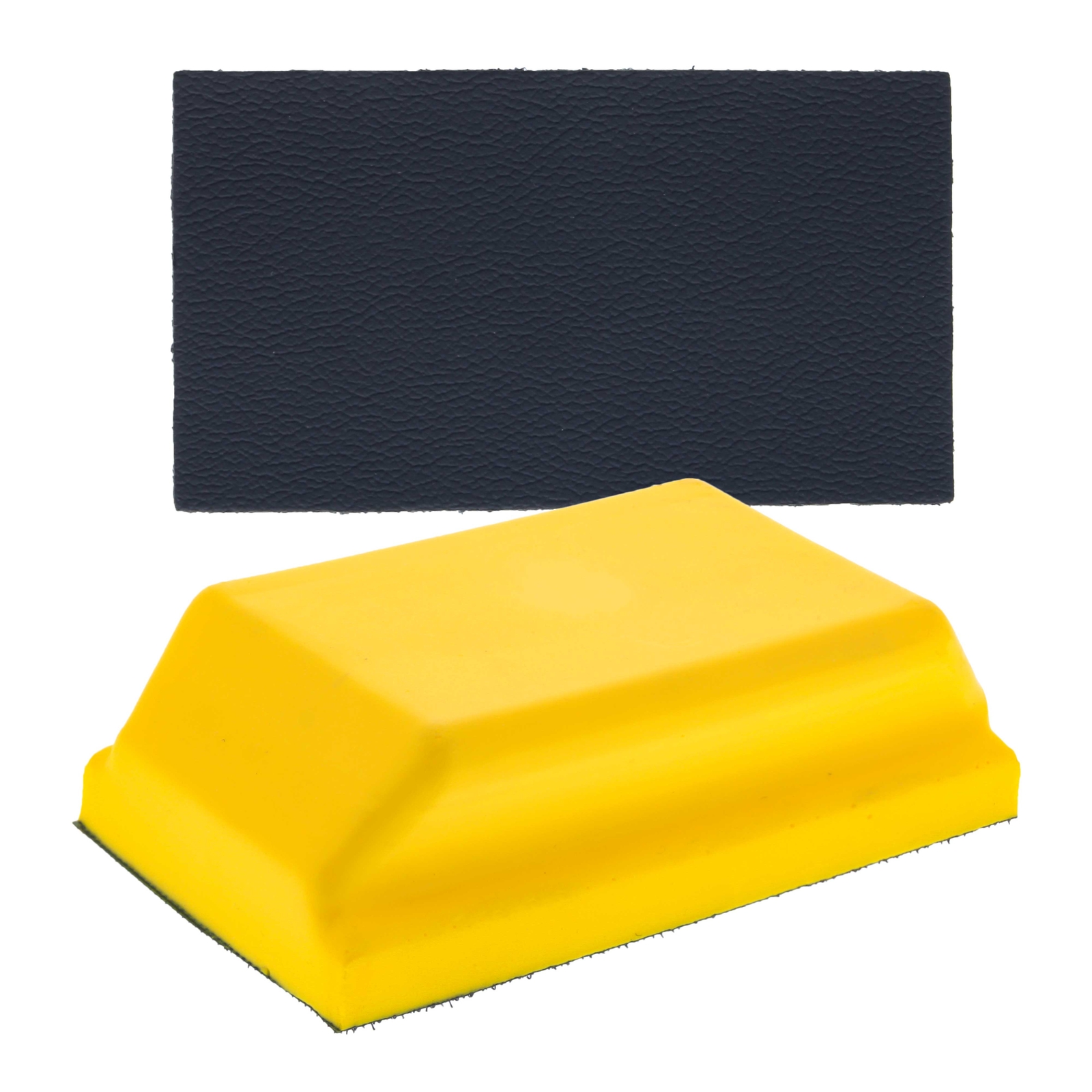Rectangle 5″ Hand Sanding Block Pad, Hook & Loop Backing, PSA Adapter Sand Pad