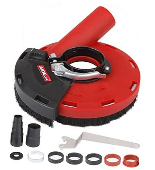 Aidelife Expert Surface Grinding,Dust Shroud for Angle Grinders 115mm/125mm