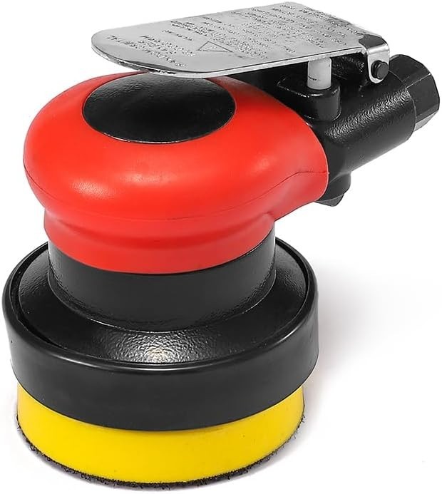 3″ Mini DA Air Sander for corner,3 Inch Finishing Palm Pneumatic Sander Tool