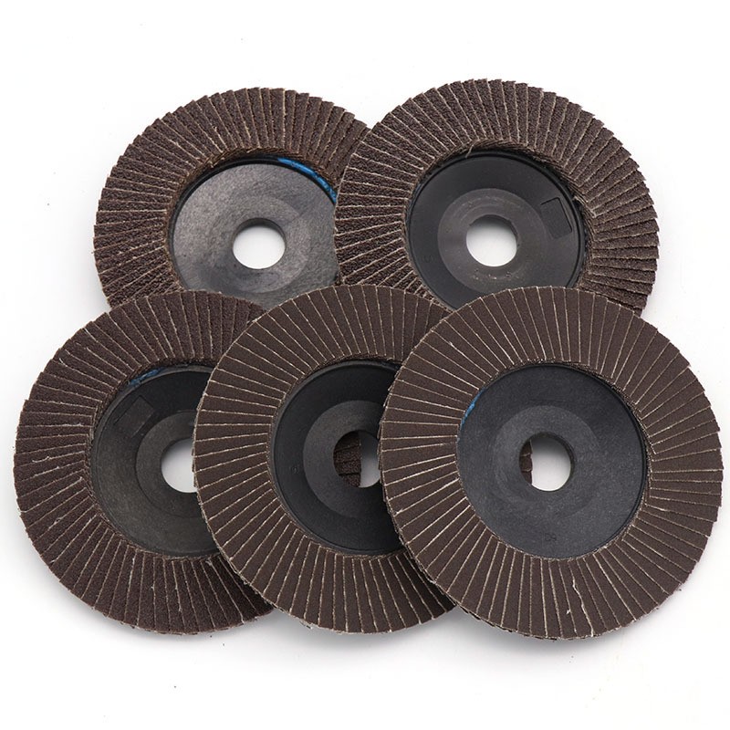 4” 100mm Sanding Flap Discs Grinding Wheels for Angle Grinder 60 Grit 80 Grit