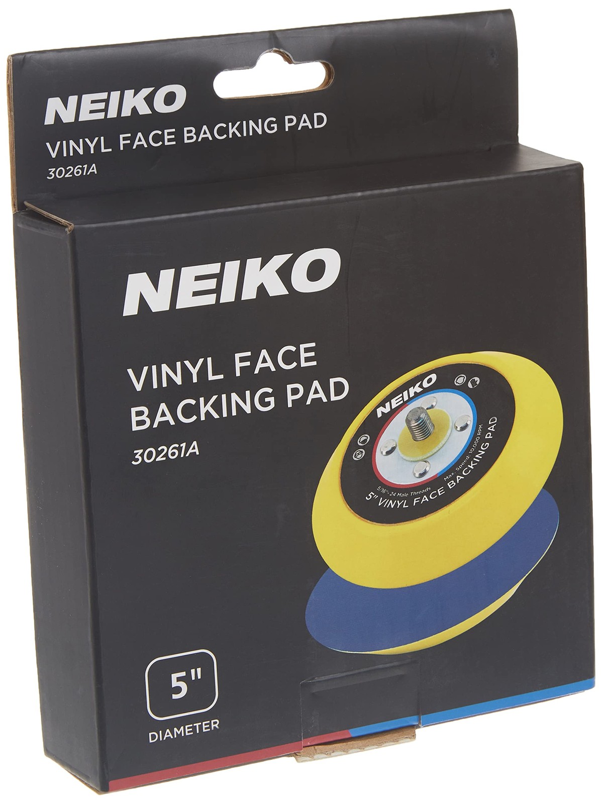 5 Inch PSA Sanding Pad Backing Plate 5/16 Arbor