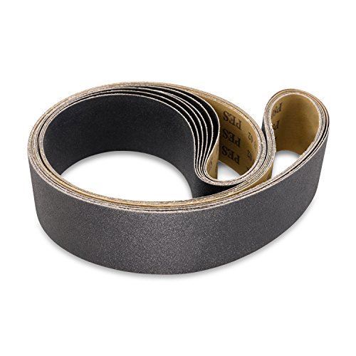 2 X 72 Inch Silicon Carbide Sanding Belts – 180, 220, 320, 400, 600, 800 Grit –
