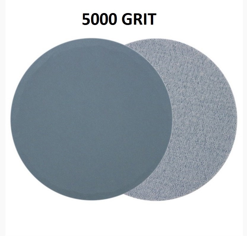 25pcs Hook and Loop 3 Inch 1000 2000 3000 4000 5000Grit Sand Paper Sanding Discs