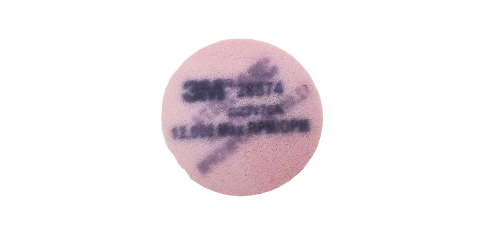 20pk 3M Buffing Pad Finesse-It 28874 Red Foam Waffle Face 3-1/4 Inch New