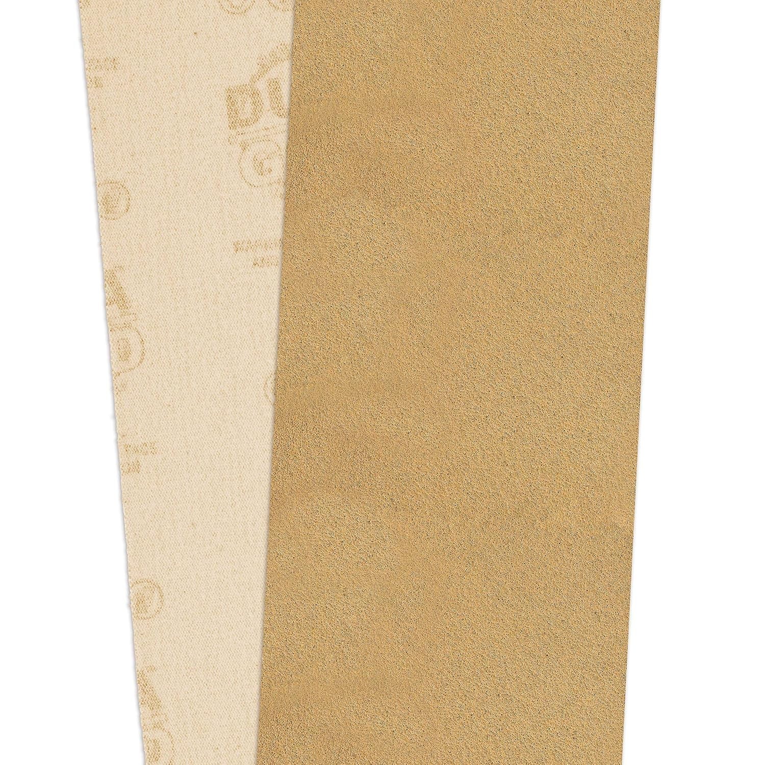 – 80 Grit Gold – Hook & Loop Backing Longboard Continuous Sandpaper Roll, 2-3…
