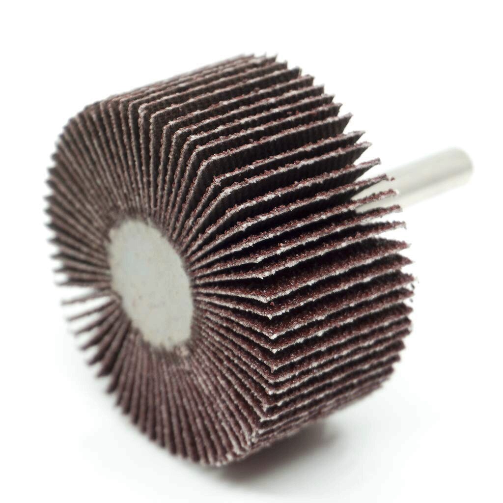 5PCS 2x1x1/4″ Flap Wheel Sander for Drill Flapper Sanding Grinding 40 60 80 Grit