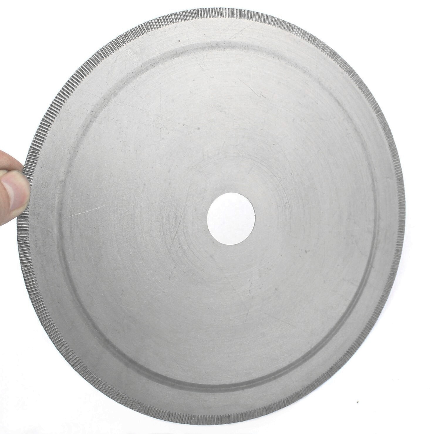 8″ 200mm Notched Rim Diamond Lapidary Saw Blade 5/8″ Arbor Hole for Stone Glass