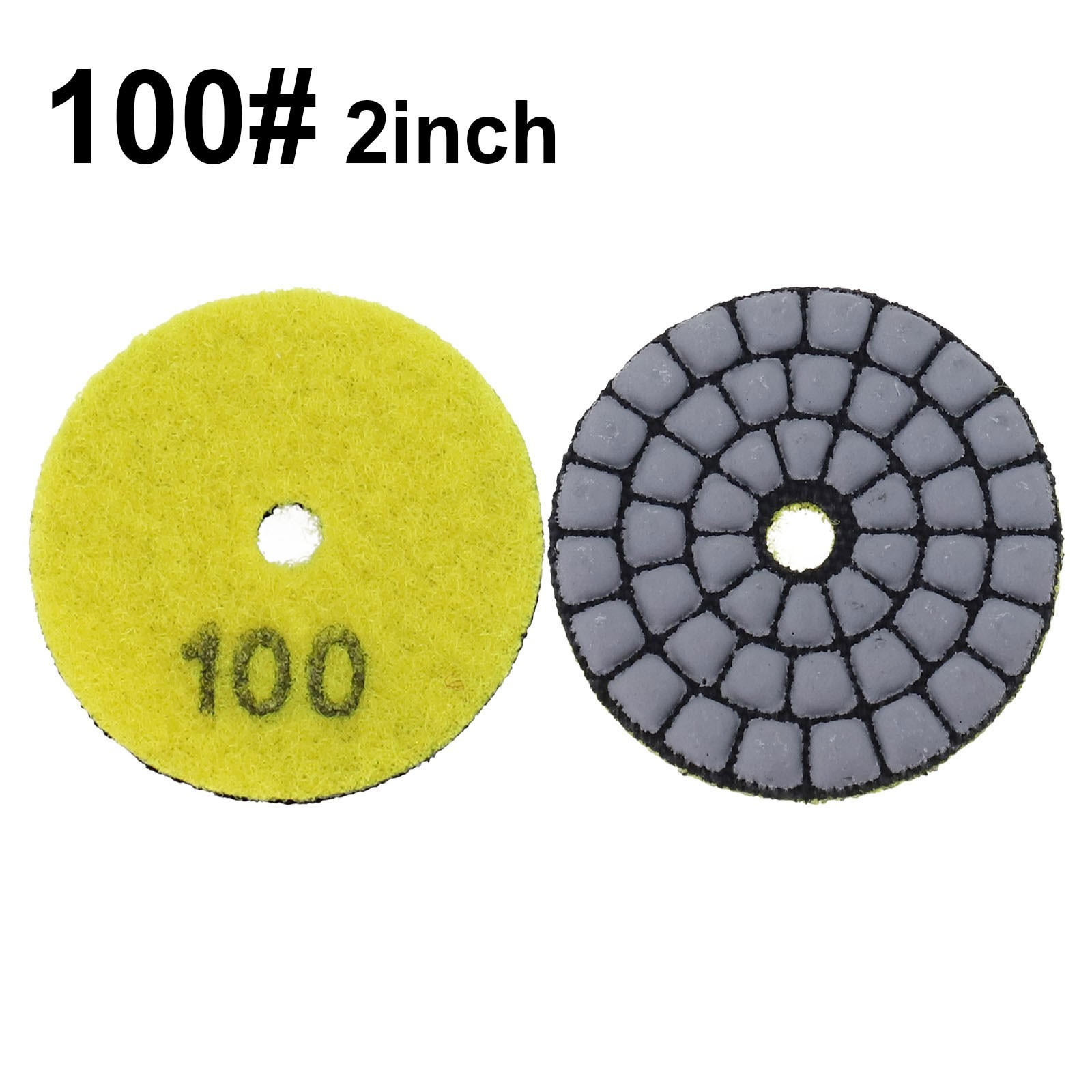 Precise 50mm Diamond Sanding Disc For Ceramic Tile Polishing Dry Grinding