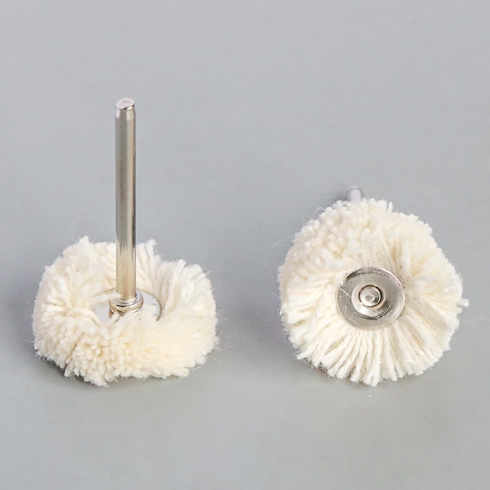 30pcs Cotton Polishing Buffing Wheel for Rotary Tool Polising Kit Polishing …