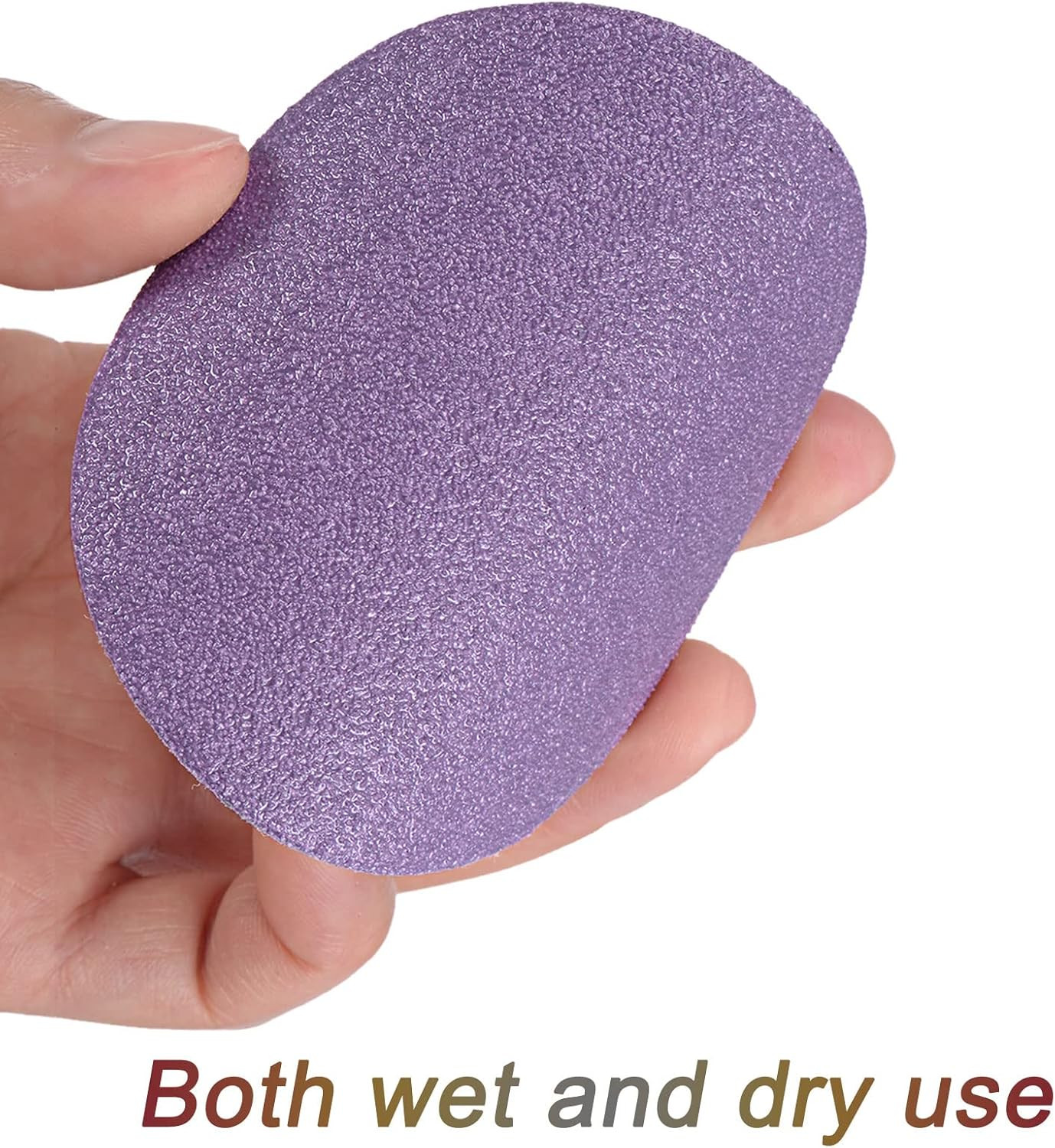 Uxcell 30Pcs 3-Inch Purple Sanding Discs 80 Grits Hook and Loop Professional Alu