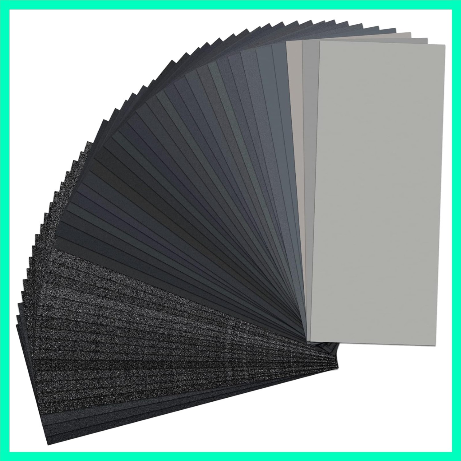 Sand Paper, 48 PCS Sandpaper, 120 to 5000 Assorted Grit Sandpaper Sheets, 9 x…