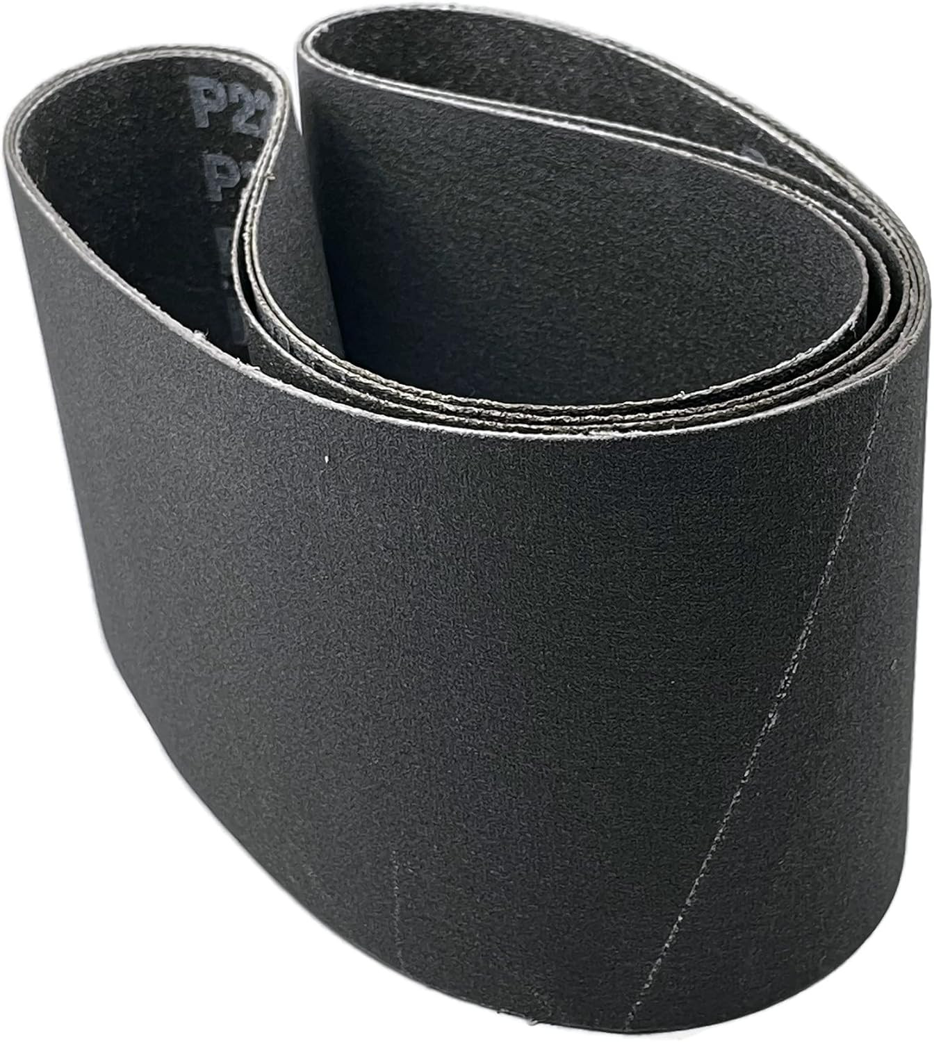 Silicon Carbide X-Weight Cloth 120 Grit Sanding Belts (3/Box), 6 In. X 48 In.