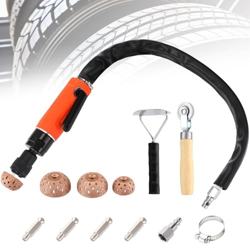 Air Tire Repair Polish Patch Tools Tire Repair Set Include 2500rpm Low Speed