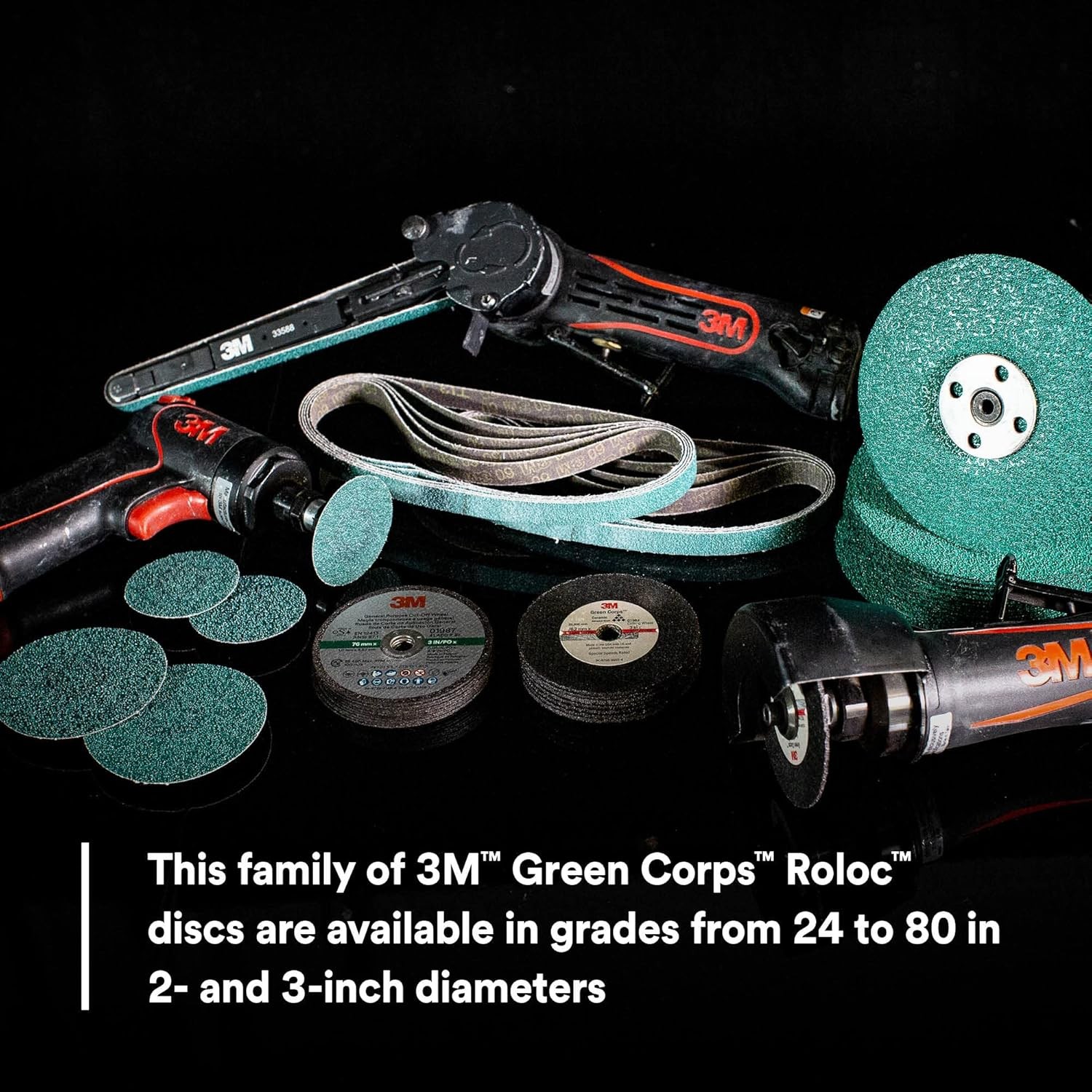 25PCS Roloc Disc 3Inch 60 Grit Quick Change Heavy Duty Grinding Coating Removals