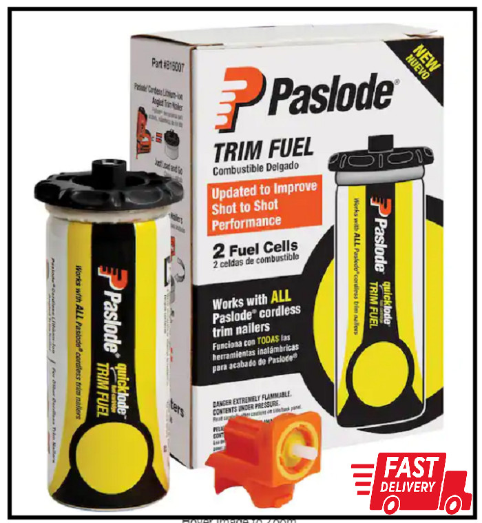 Universal Trim Yellow Fuel Cells for Cordless Trim Nailers (2-Pack)