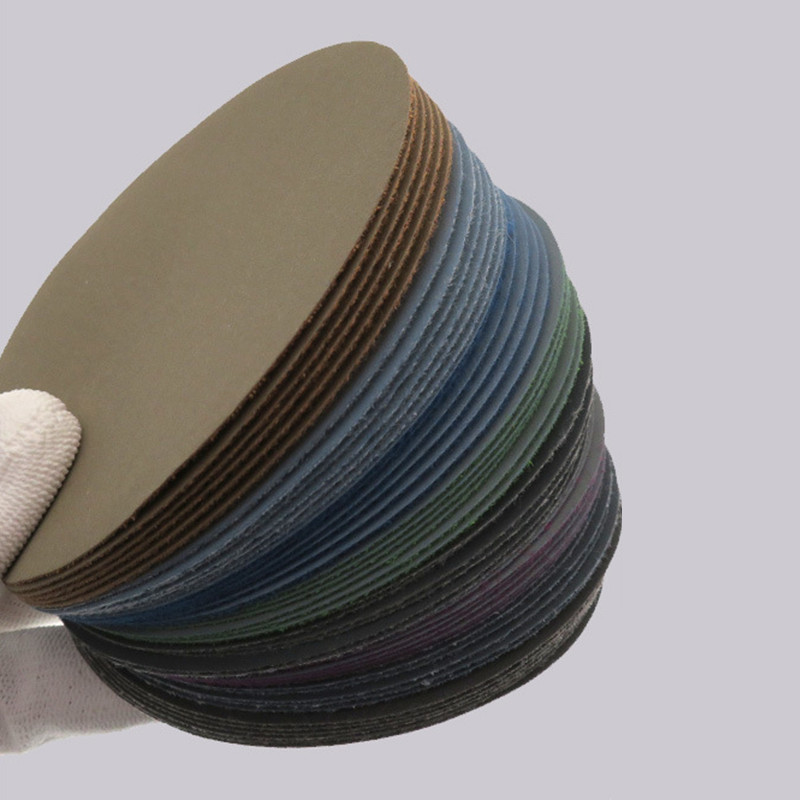 100mm-4″ Inch Flocking Wet Water Sanding Discs Hook and Loop Sandpaper Pads