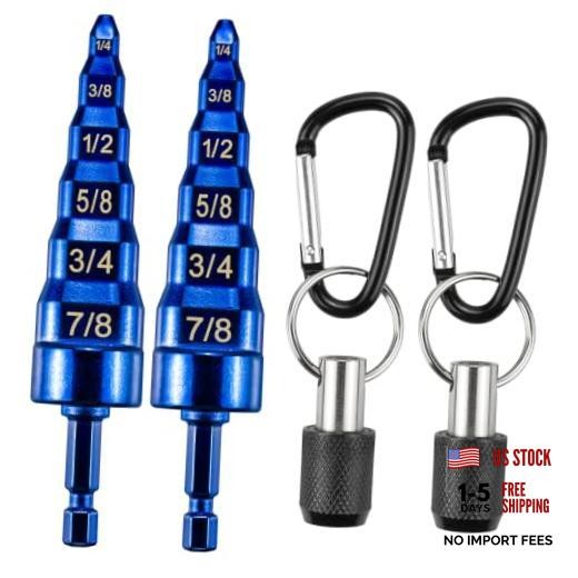 6-in-1 Copper Swaging Tool HVAC, 2-Pack Soft Tube Expander, Carbon Steel, Blue