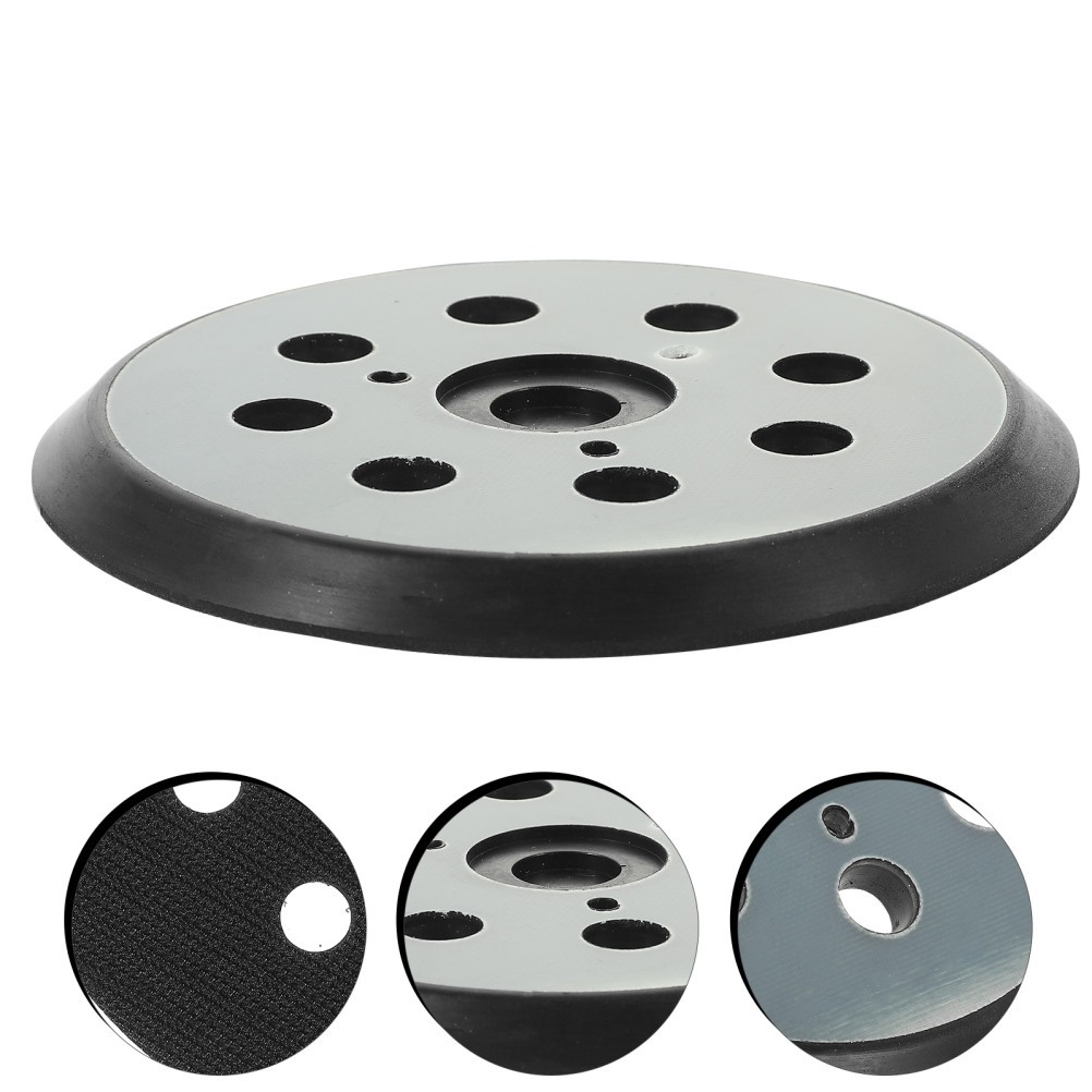Hook Loop Aluminum Sander Disc Pad 8 Hole Durable Multi Color for Sander
