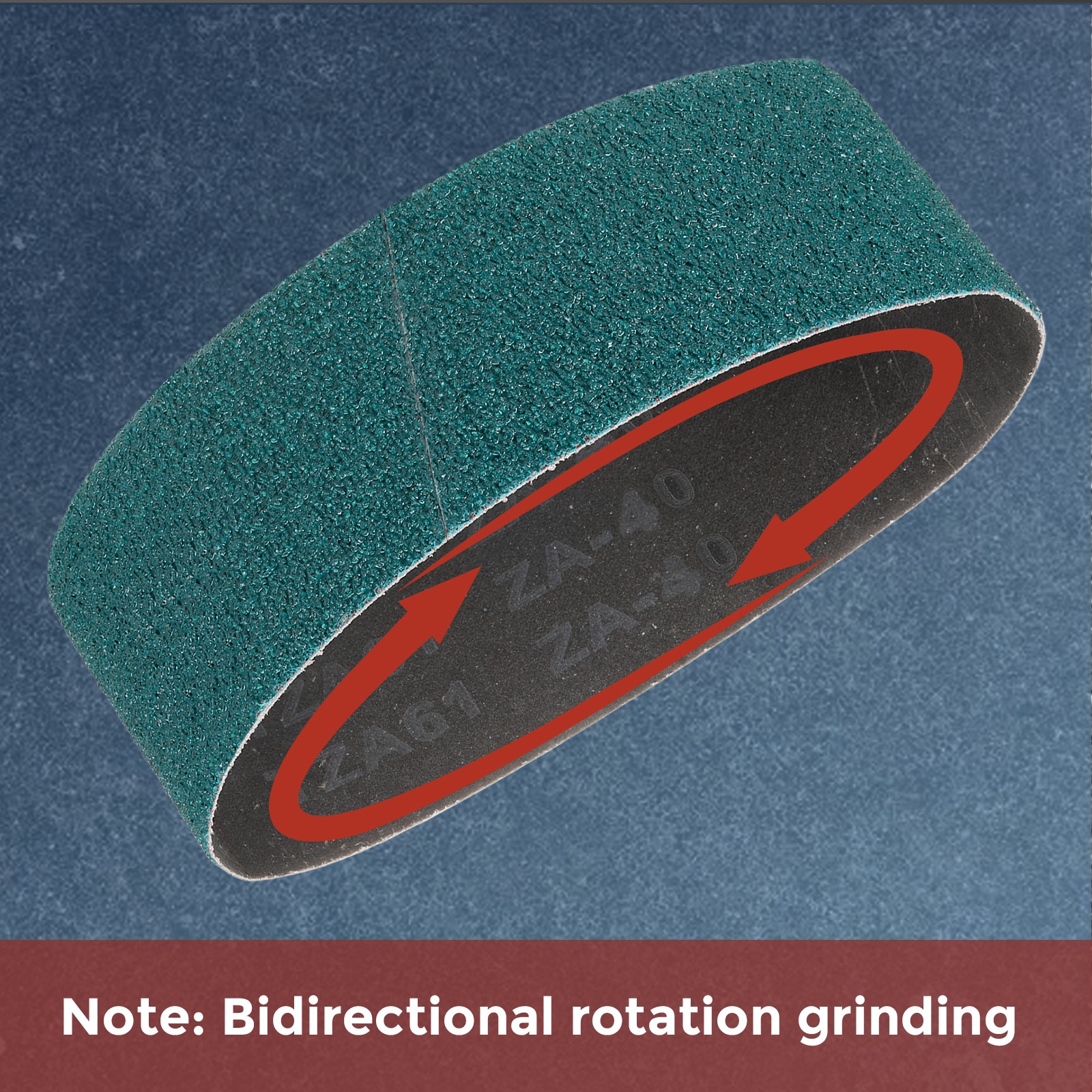 10Pack Sanding Belt, 3/8 x 21 Inch 100 Grit Zirconia Abrasive Belt