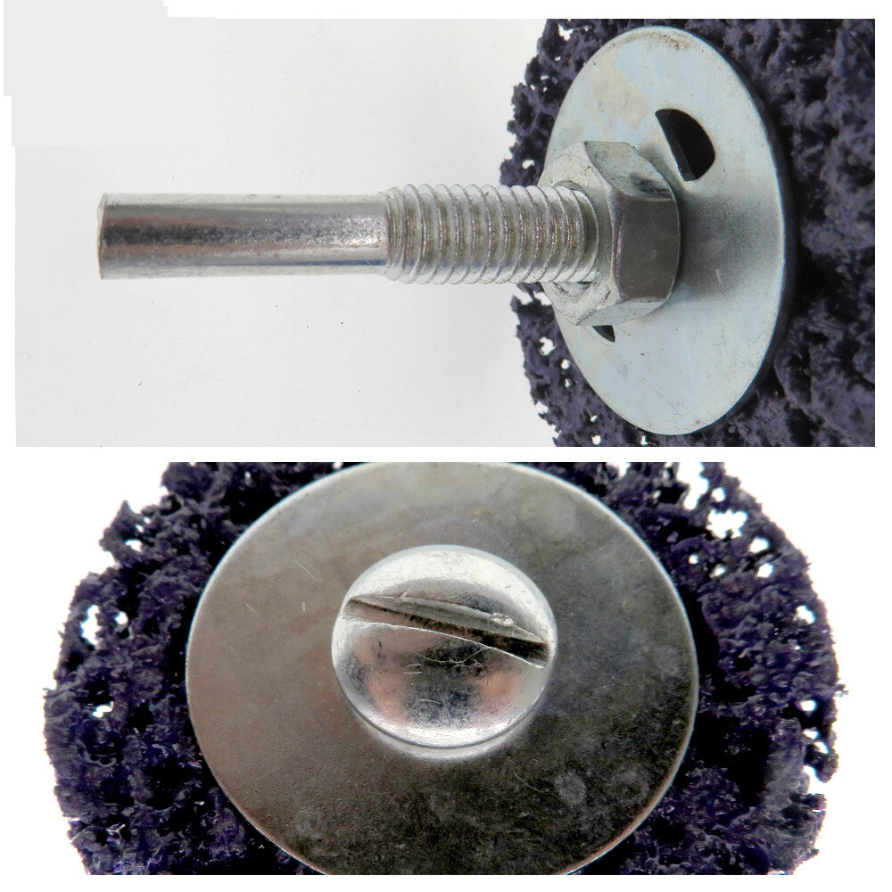 2″ 3″ 6mm Shank Clean And Strip Disc Rust Paint Welding Spatter Removal For Car