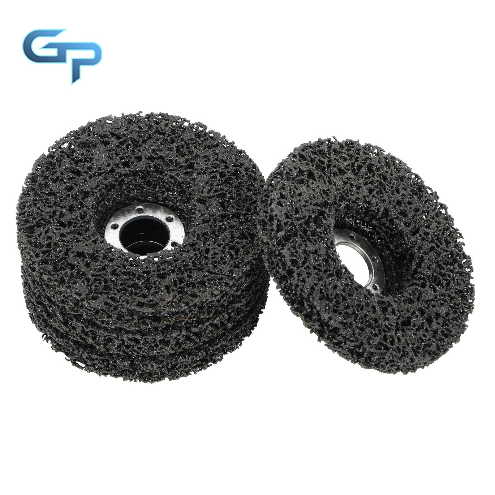 10 Pack 4.5 inch Strip Discs for Angle Grinder Abrasive Wheels Grinding Discs