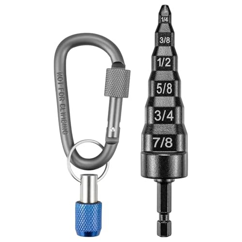 6-in-1 Copper Swage Tool HVAC Soft Tube Expander, Carbon Steel, 1-Pack Black