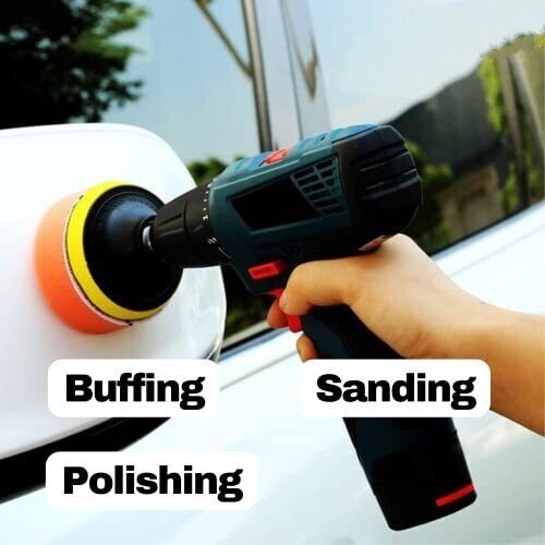 3″ Backer Pad Hook & Loop Backing Plate for Sander Polishing Sanding JUSTCUT