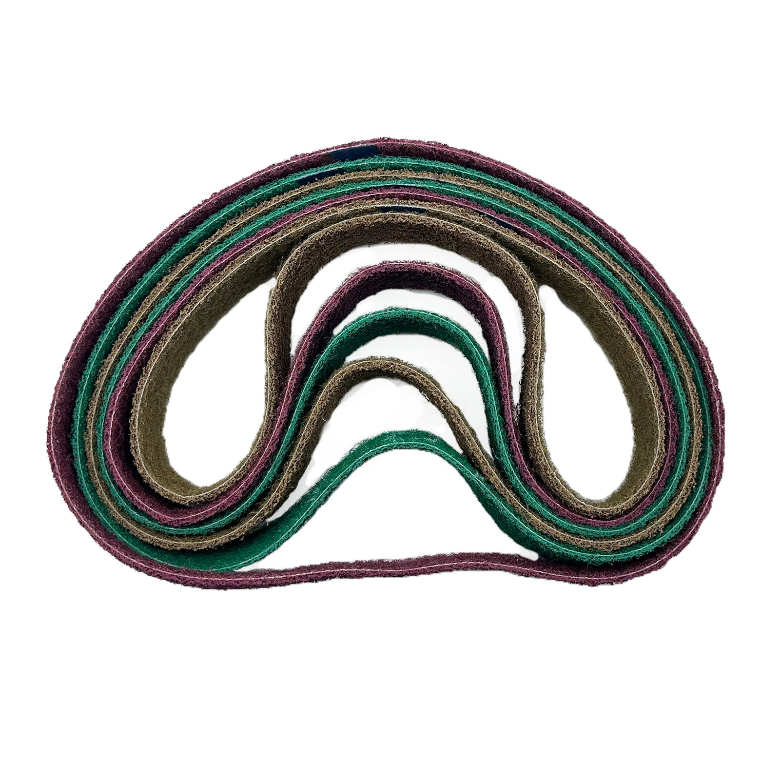 1/2 inch x 18 inch Sanding Belts Abrasive Coarse Medium Fine Nylon Non-Woven New